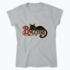 Byczyna Noir Cat Logo - Koszulka damska