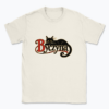 Byczyna Noir Cat Logo - T-shirt
