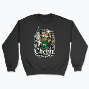 Chełm Crown and Bear Collage - Bluza