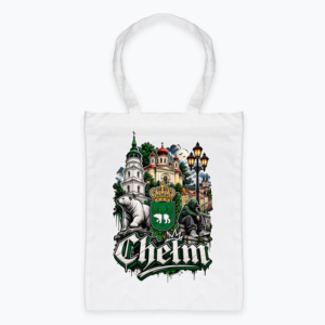 Chełm Crown and Bear Collage - Torba