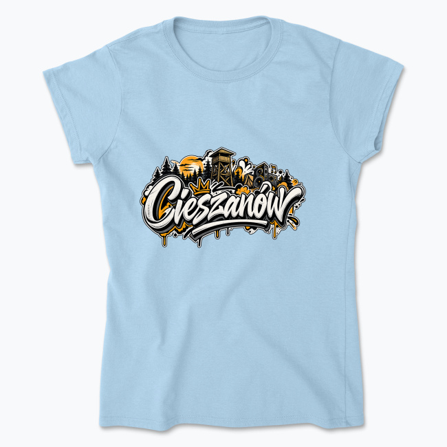 Cieszanów Graffiti Festival Emblem - Koszulka damska