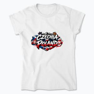 Czechia–Poland Friendship Emblem - Koszulka damska