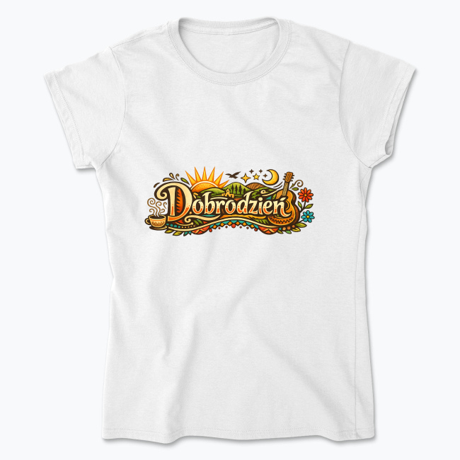 Dobrodzień Folk-Art - Koszulka damska