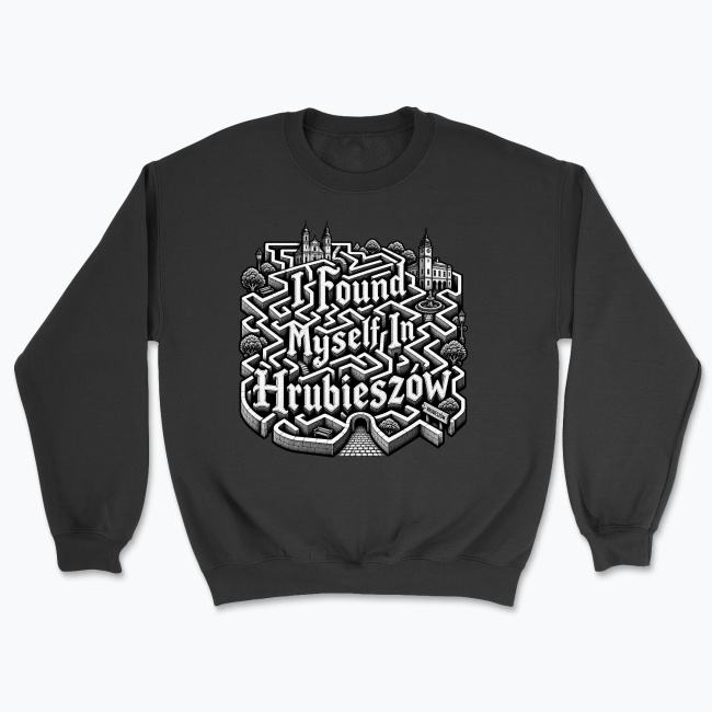 Engraved Hrubieszów Stone Maze - Bluza