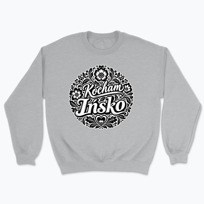 Folk Floral Kocham Ińsko - Bluza