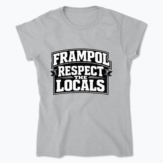 Frampol Respect the Locals - Koszulka damska