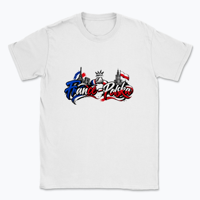 France–Polska Unity - T-shirt