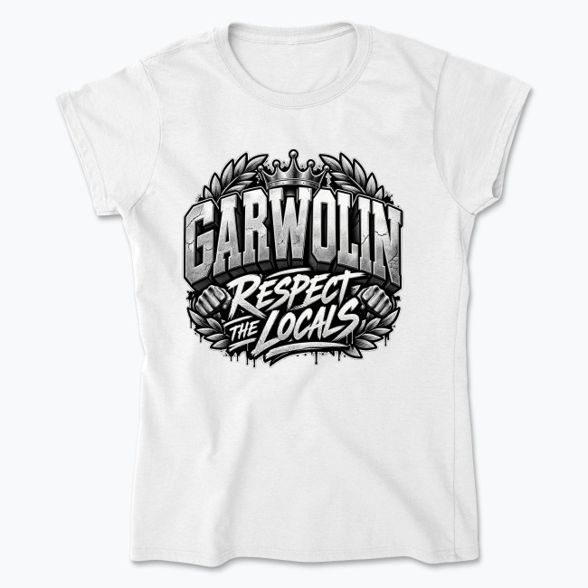 Garwolin Respect the Locals - Koszulka damska