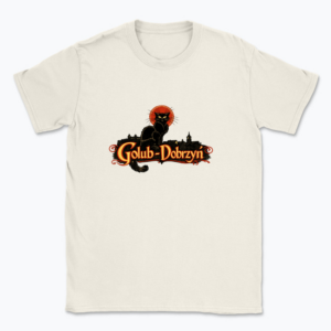 Golub-Dobrzyń Art Nouveau Cat - T-shirt
