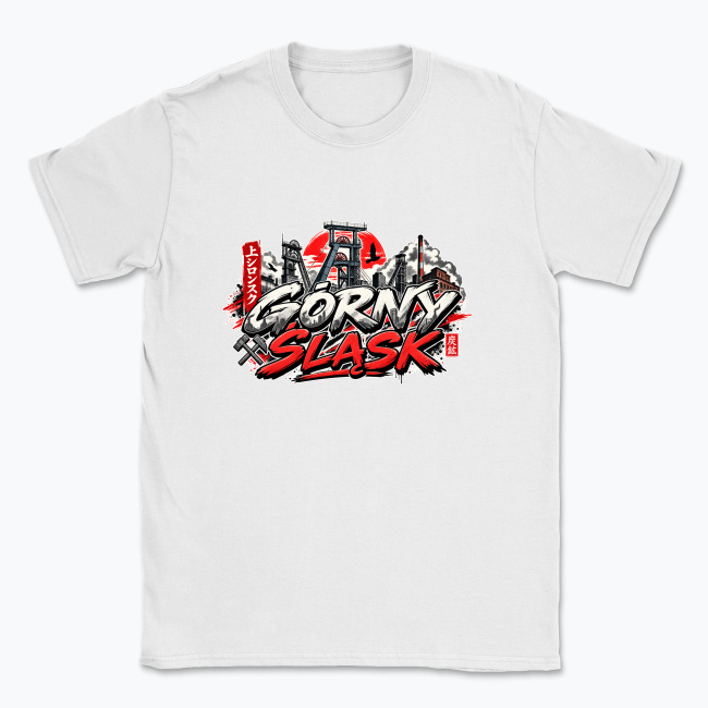 Górny Śląsk Japan Style - T-shirt