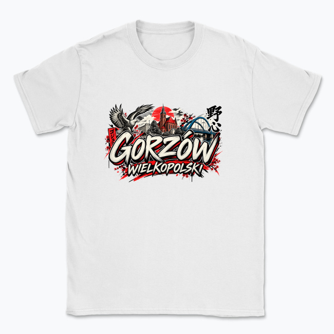 Gorzów Street Art Rising Sun - T-shirt