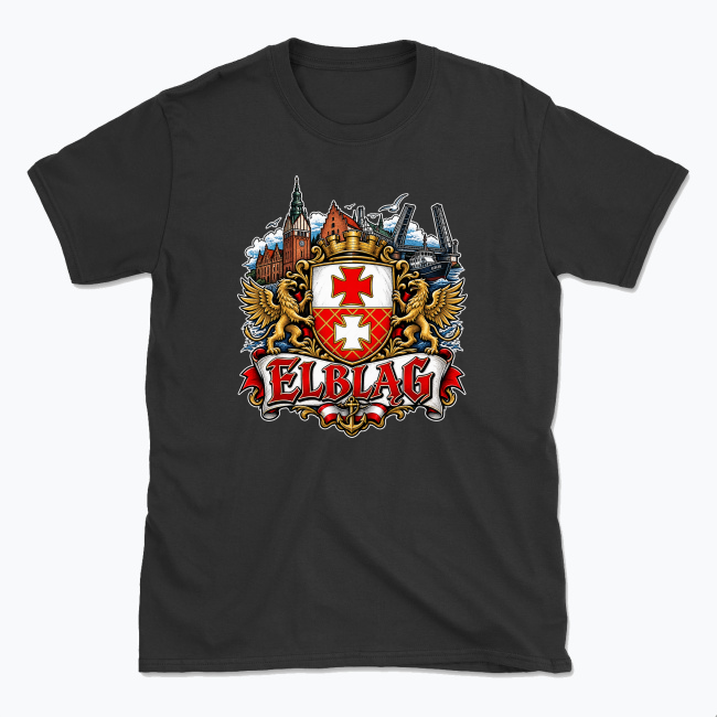 Herb Elbląga - T-shirt