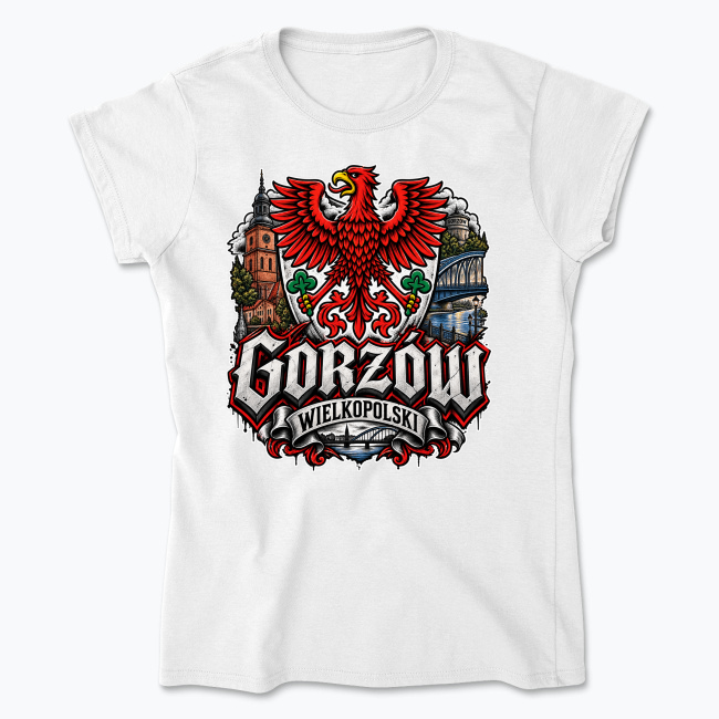 Herb Gorzowa Wielkopolskiego - Koszulka damska