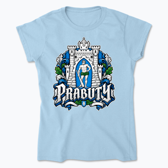 Herb Zamku Prabuty - Koszulka damska