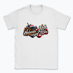 Holandia–Polska Friendship Emblem - T-shirt