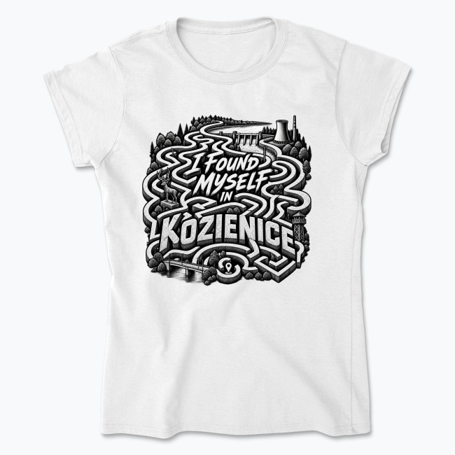 I found myself in Kozienice - Koszulka damska