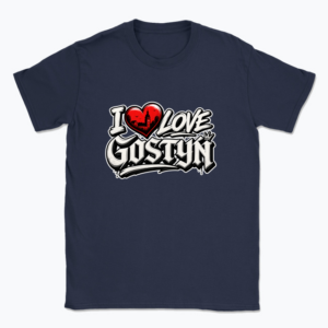 I Love Gostyń Graffiti - T-shirt