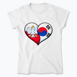 I Love Korea - Koszulka damska