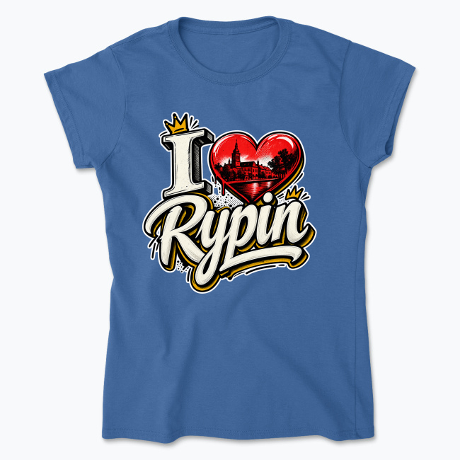 I love Rypin - Koszulka damska