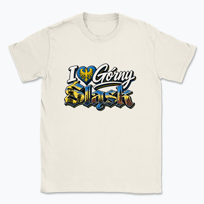 I Love Upper Silesia Sticker - T-shirt