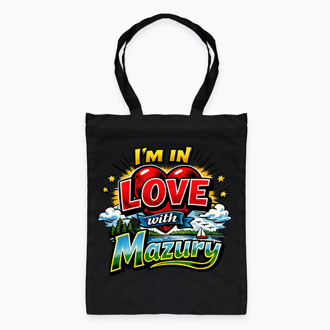 I’m in Love with Mazury Retro Poster - Torba