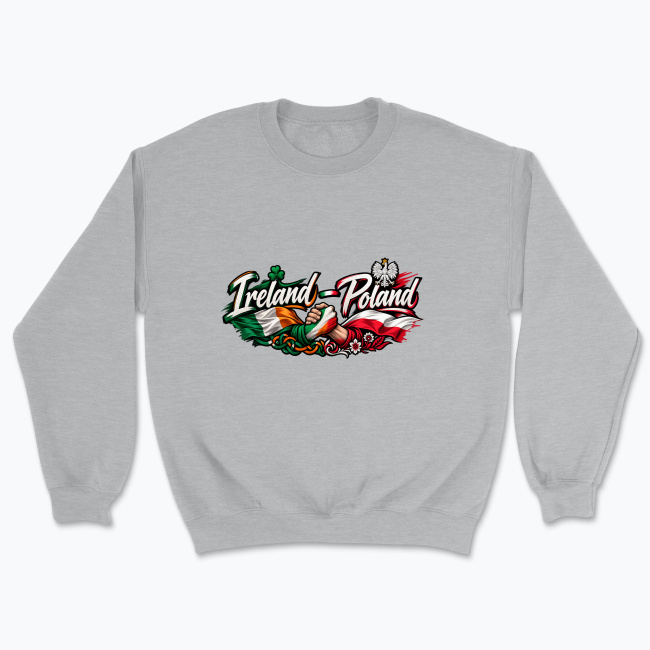 Ireland–Poland Unity Emblem - Bluza