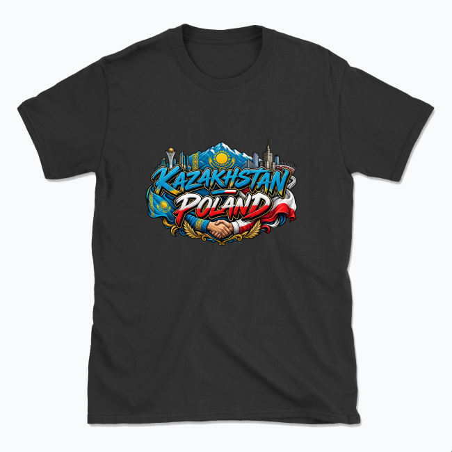 Kazakhstan–Poland Unity - T-shirt