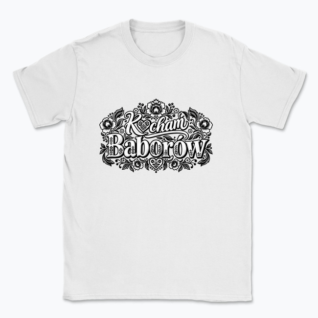 Kocham Baborów Folk - T-shirt
