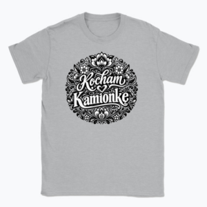 Kocham Kamionkę Folk Floral - T-shirt
