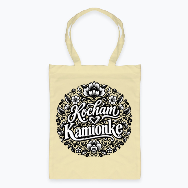 Kocham Kamionkę Folk Floral - Torba