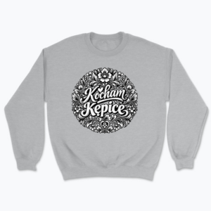 Kocham Kępice Folk Floral - Bluza