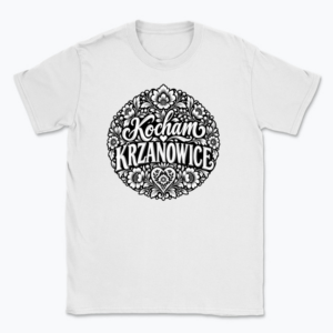 Kocham Krzanowice Floral - T-shirt