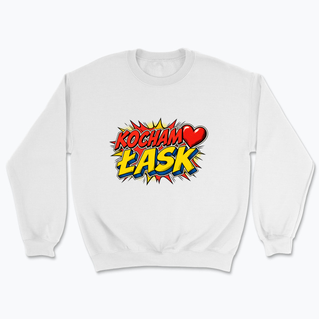 Kocham Łask Comic - Bluza