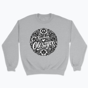 Kocham Oleszyce Folk Floral - Bluza