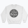 Kocham Paczków Folk Floral Badge - Bluza