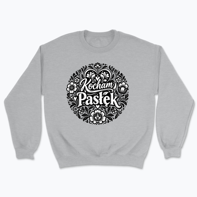 Kocham Pasłęk Folk Art - Bluza
