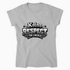 Kolno Respect the Locals - Koszulka damska