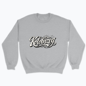Kołobrzeg Coastal Calligraphy - Bluza