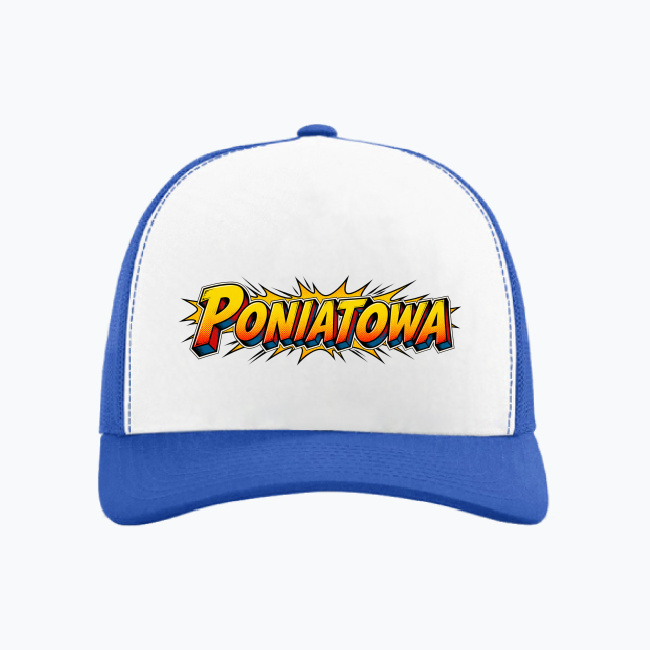 Komiksowa Poniatowa - Czapka z daszkiem