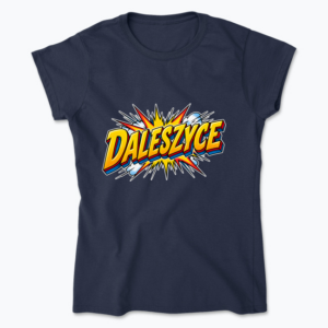 Komiksowe Daleszyce - Koszulka damska