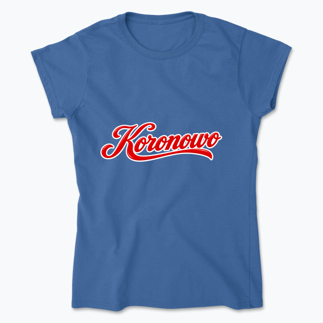 Koronowo Script Logo - Koszulka damska