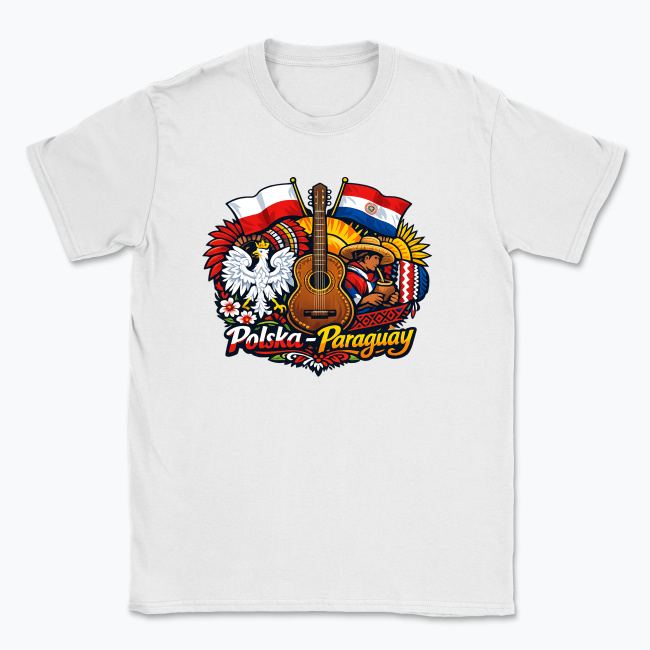 Koszulka Polska-Paragwaj - T-shirt