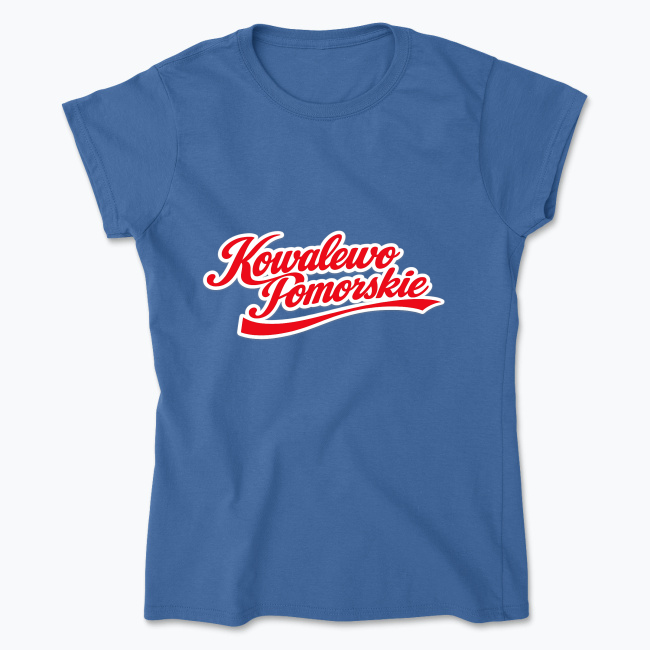Kowalewo Pomorskie Script - Koszulka damska