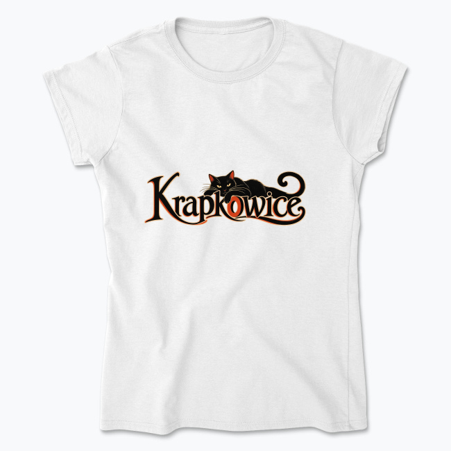 Krapkowice Noir Cat - Koszulka damska