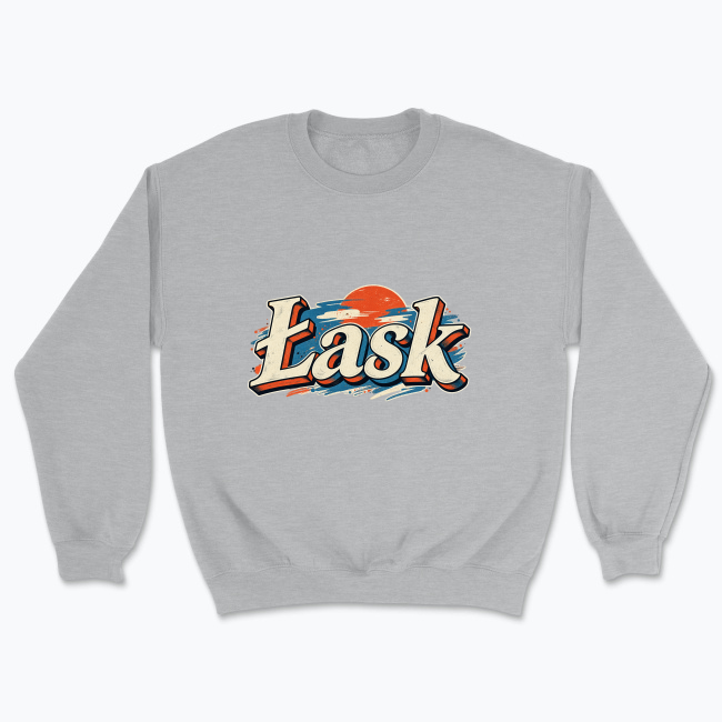 Łask Retro Screenprint - Bluza