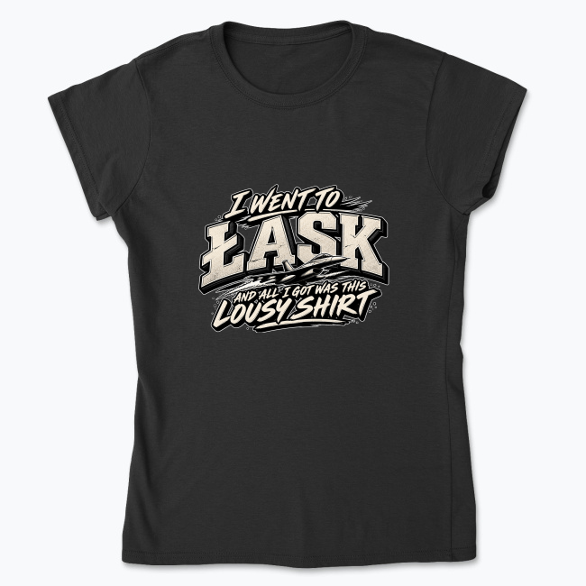 Łask Travel Souvenir - Koszulka damska