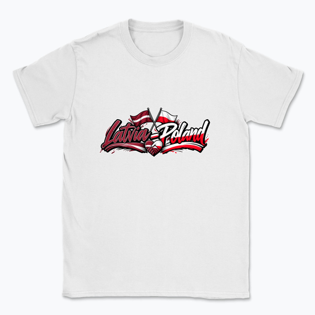 Latvia–Poland Unity - T-shirt