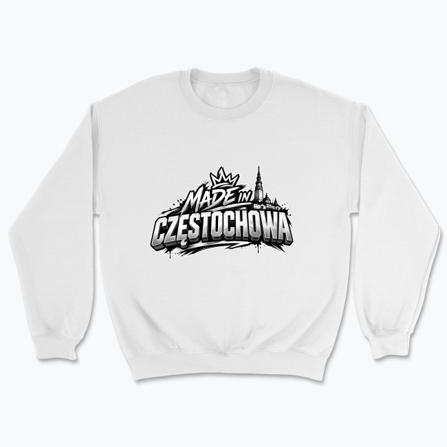 Made in Częstochowa Graffiti - Bluza