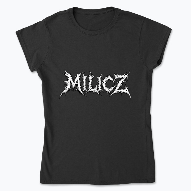MILICZ Metal Logo - Koszulka damska