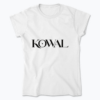 Minimalist KOWAL - Koszulka damska